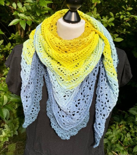 Häkelanleitung Tuch " Julie"