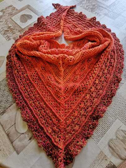 Häkelanleitung Tuch " Julie"