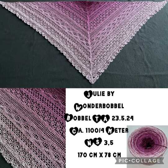 Häkelanleitung Tuch " Julie"