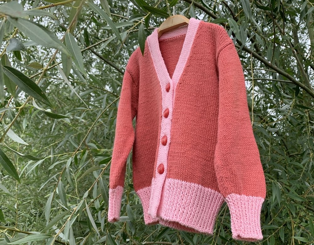 Strickanleitung Kinderjacke Jasmin Gr. 98 - 134