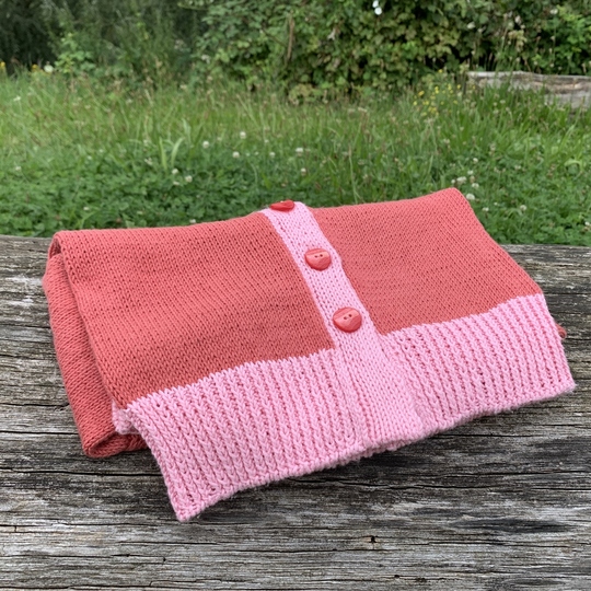 Strickanleitung Kinderjacke Jasmin Gr. 98 - 134