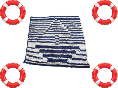 Maritim-2024 Strickanleitung für Mehrzwecktuch Hobune