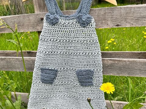 Häkelanleitung Kinderkleid Halligen