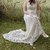 Crochet Wedding Dress With Train "Tiana"