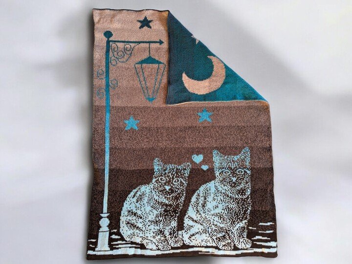 Babydecke / Kinderdecke "Sweethearts" - Doubleface Strickanleitung