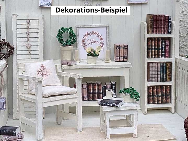 Miniaturmöbel-Set: 6 Bastelanleitungen