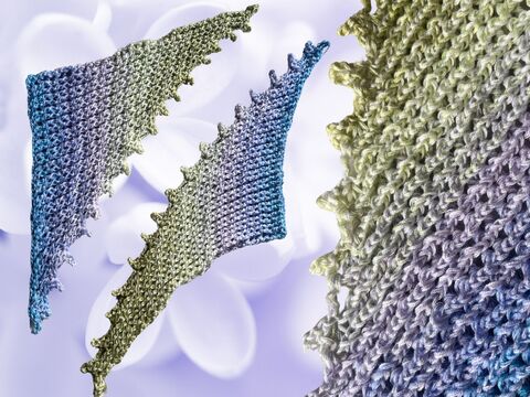 Häkelanleitung Tuch "TURNY"