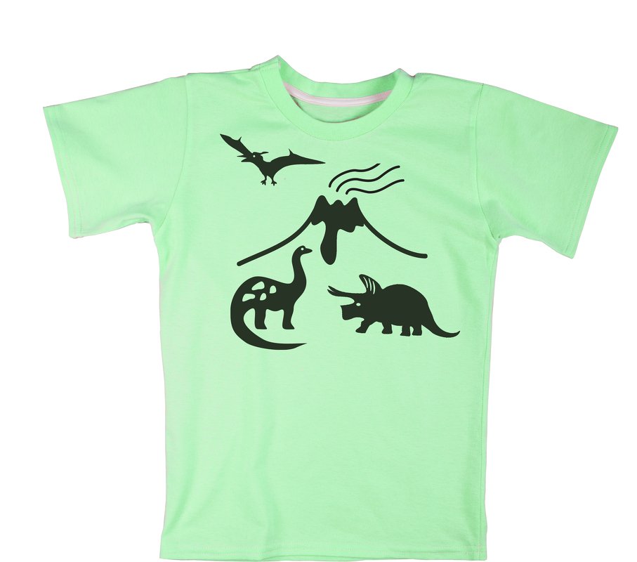 Plotterdatei, Schnittvorlage Dinosaurier und Vulkan - Bild 2