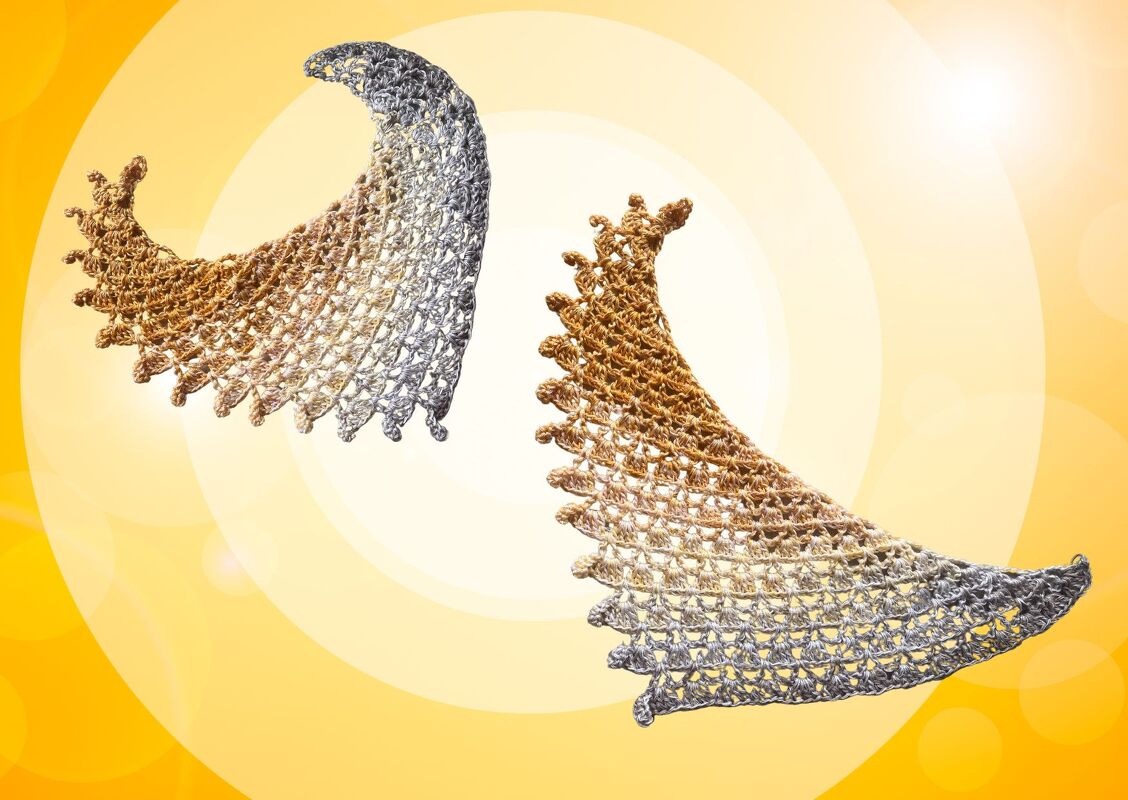 Häkelanleitung Tuch "SONNENKUSS"