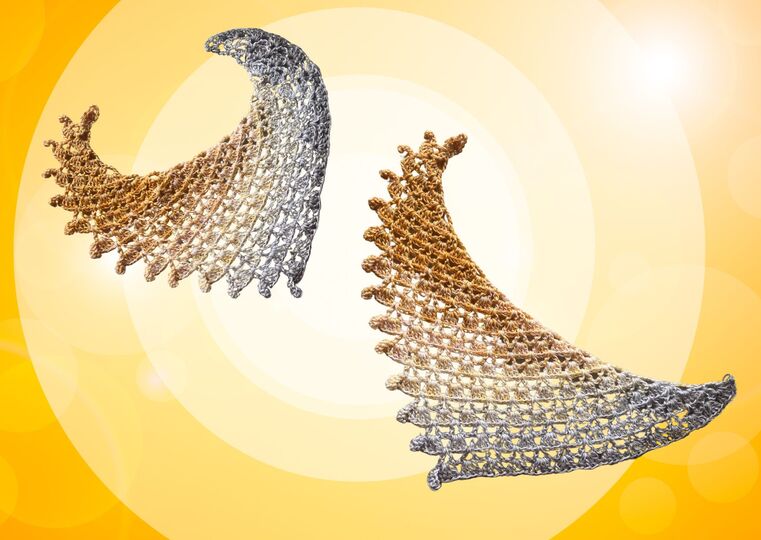 Häkelanleitung Tuch "SONNENKUSS"