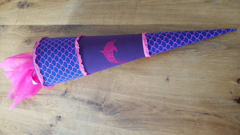 Plotterdatei, Schnittvorlage Delfine mit Blubberblasen