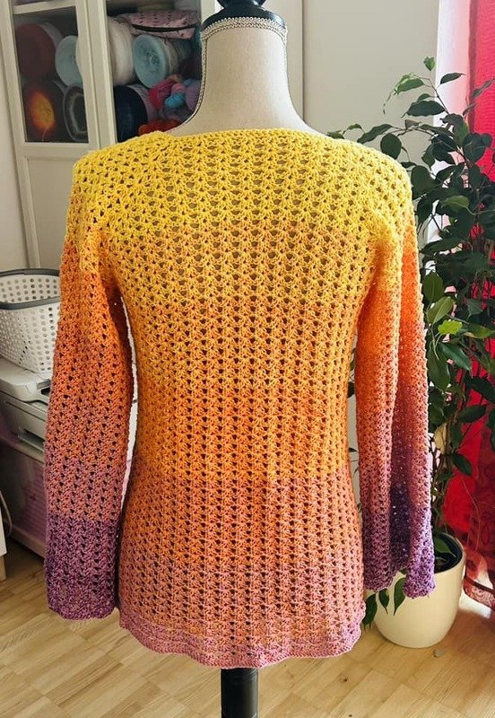 Häkeljacke, Jacke zum Häkeln RVO Häkelanleitung "Susanne" - Bild 2