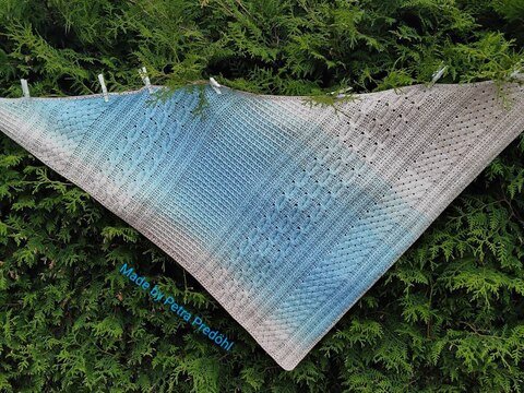 Häkelanleitung Tuch Memories