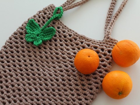 "Netzwerk" Einkaufstasche häkeln PDF-Anleitung