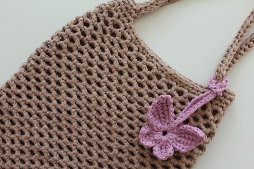 "Netzwerk" Einkaufstasche häkeln PDF-Anleitung