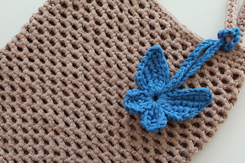 "Netzwerk" Einkaufstasche häkeln PDF-Anleitung