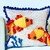 Pillowcase “Goldfish". No sew crochet pattern