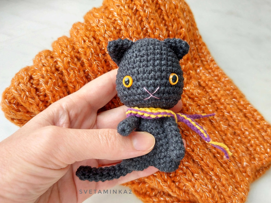 Cat Crochet Pattern Amigurumi Cute Toy - Image 2
