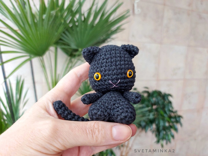 Cat Crochet Pattern Amigurumi Cute Toy