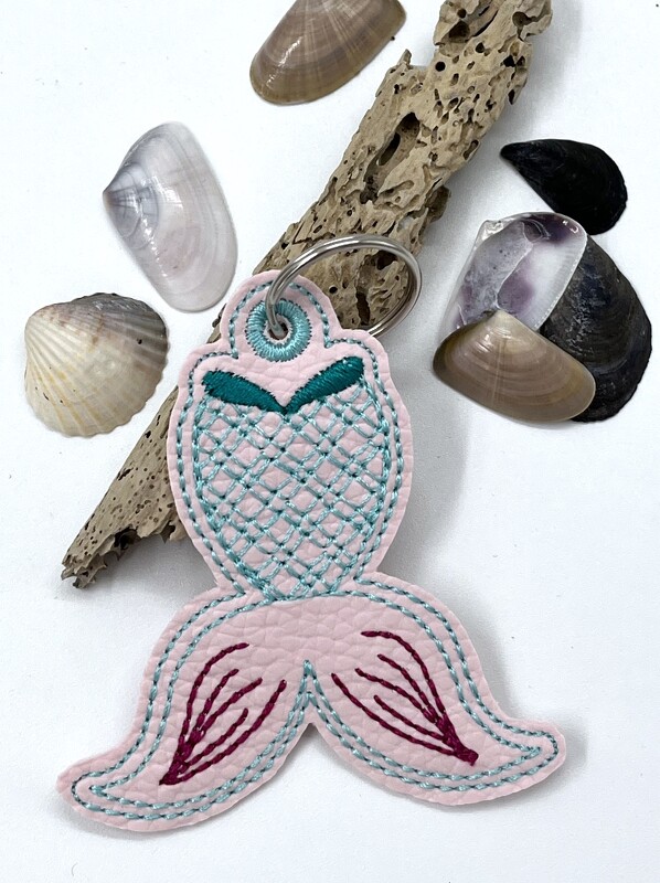 Stickdatei ITH Meerjungfrauflosse SET - Bild 6