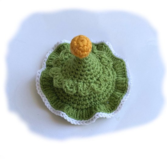 Crochet doll pattern Monica, the Christmas tree  - Christmas Ball Series