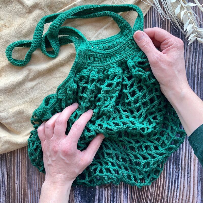 Crochet Market Bag "Holly" - Image 3
