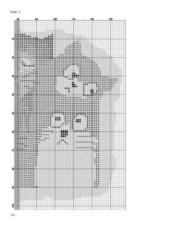 Funny cat cross stitch - Image 3