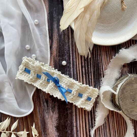 Wedding Garter "Willow"