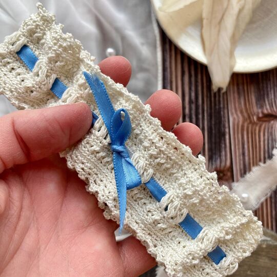 Wedding Garter "Willow"