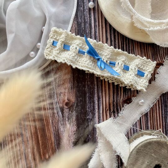 Wedding Garter "Willow"