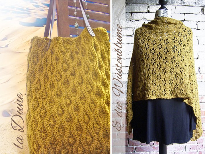 Tasche häkeln, "La Dune Bag", Designertasche, Wollstrick, modisch im Trend