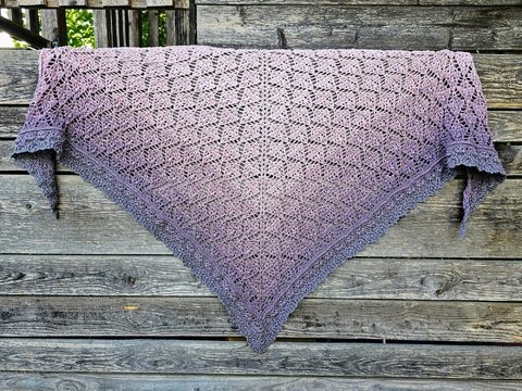 Häkelanleitung Tuch Camille