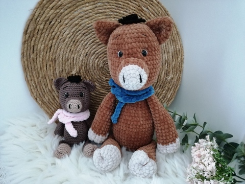Häkelanleitung Wildschwein Fredo, Amigurumi häkeln, Wildschwein häkeln