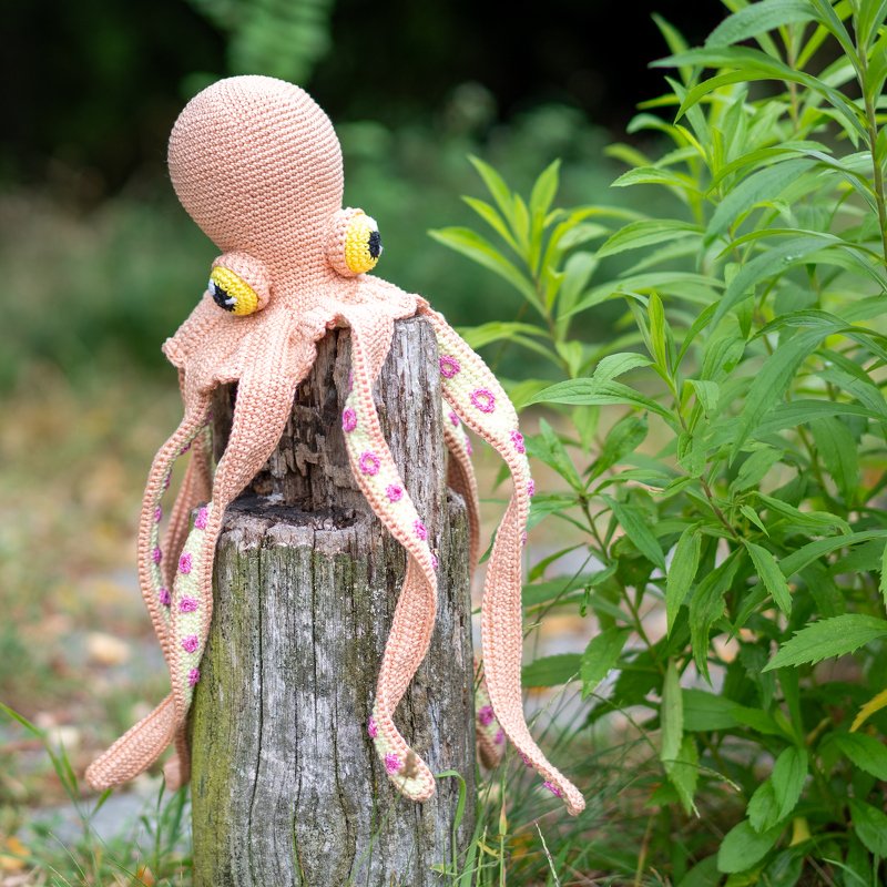 Octavius der Oktopus - Amigurumi - Häkelanleitung - Bild 2