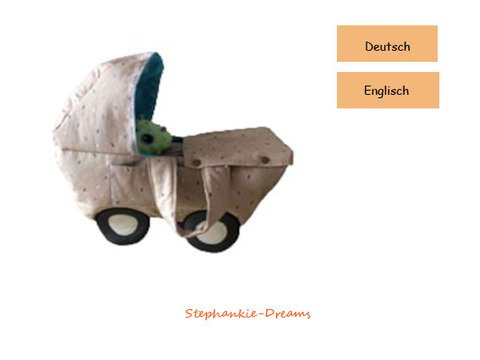 Geschenketasche Kinderwagen