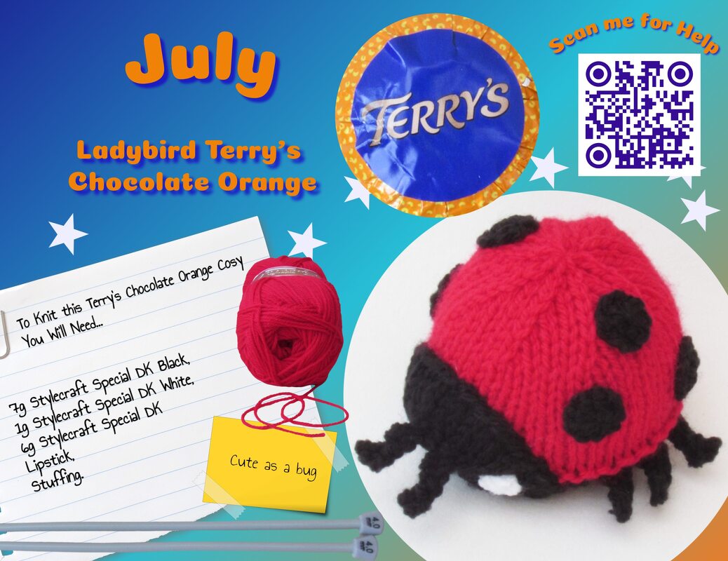 TeaCosyFolk's Ladybird Chocolate Orange Cosy Knitting Pattern - Image 6