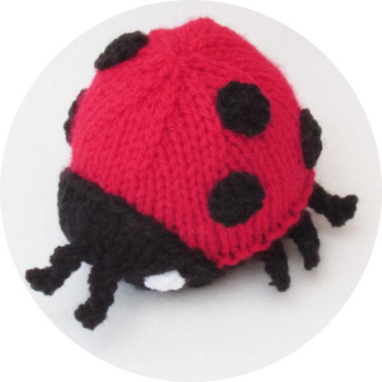 TeaCosyFolk's Ladybird Chocolate Orange Cosy Knitting Pattern