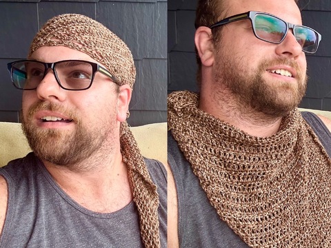 Häkelanleitung für das Minituch “2 in 1”