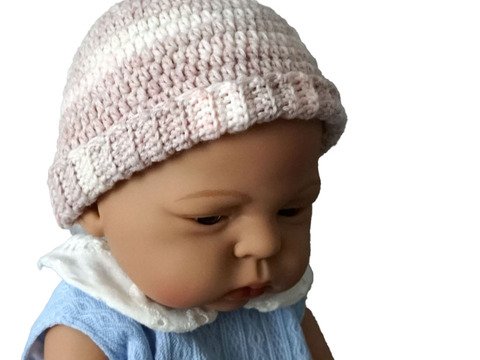Häkelanleitung: Puppenmütze