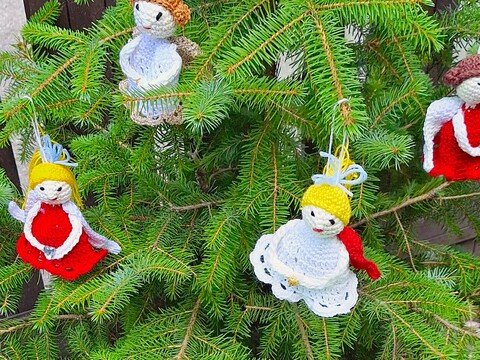 Kleiner Engel Häkelanleitung zur Restverwertung