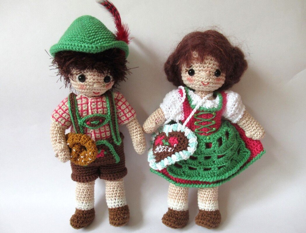 Häkelanleitung Anna und Anton auf dem Oktoberfest - Bild 8