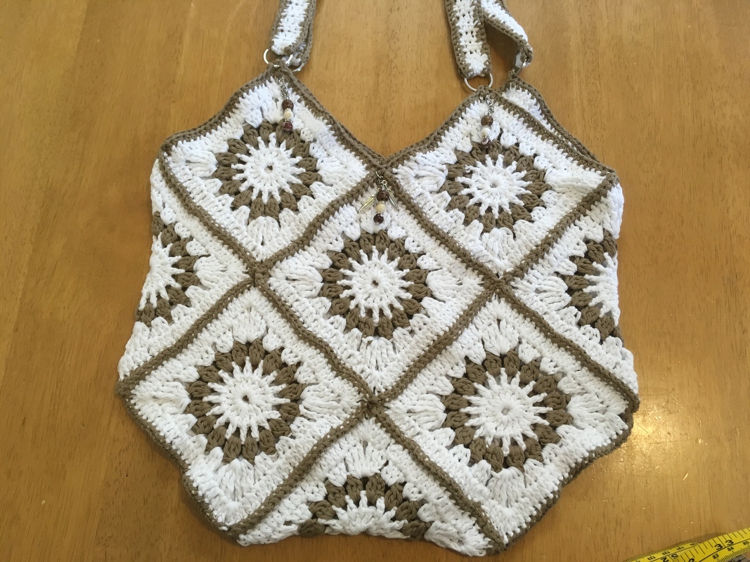 Boho Summer Bag Written Pattern (UK & US Instructions) - Image 2