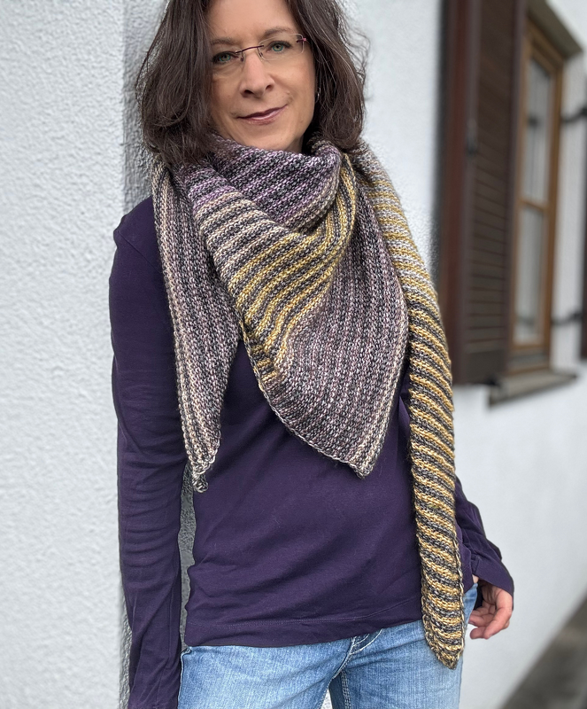 Einsteiger-Tuch ins Tunesische Häkeln | Tun. häkeln lernen - Bild 2