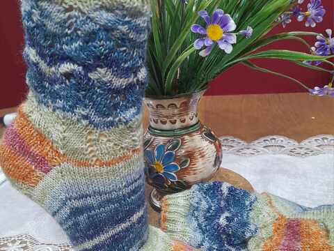 Anleitung Sockenmuster Nathaliena