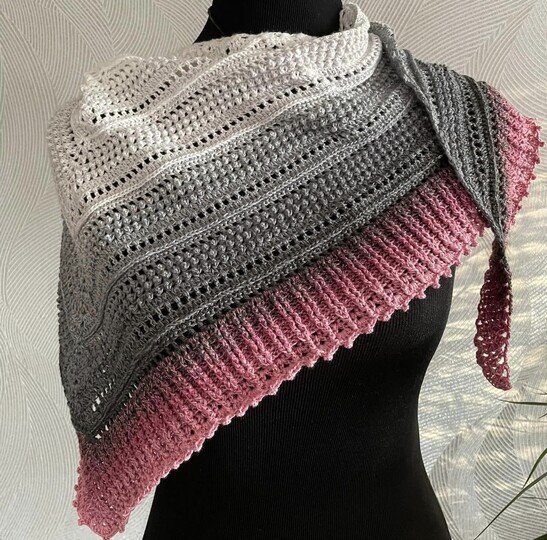 Häkelanleitung Dreieckstuch Walpurgisnacht