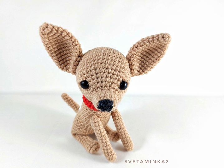 Crochet Dog Pattern Amigurumi Chihuahua