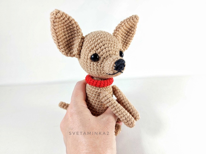 Crochet Dog Pattern Amigurumi Chihuahua