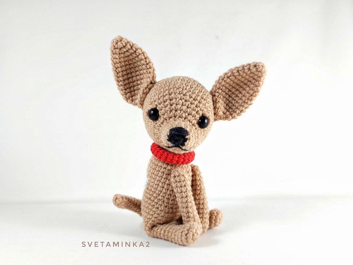 Crochet Dog Pattern Amigurumi Chihuahua