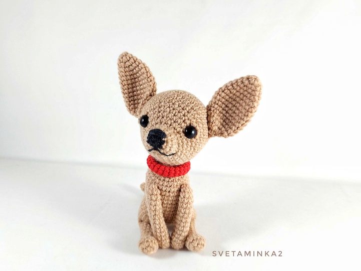 Crochet Dog Pattern Amigurumi Chihuahua