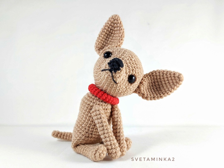 Crochet Dog Pattern Amigurumi Chihuahua